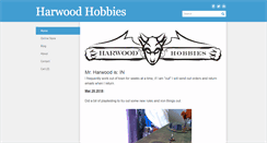 Desktop Screenshot of harwoodhobbies.com
